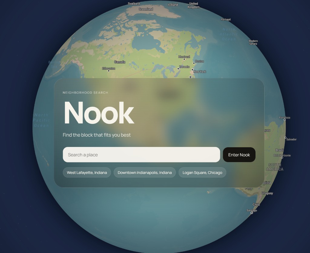 Nook neighborhood search preview